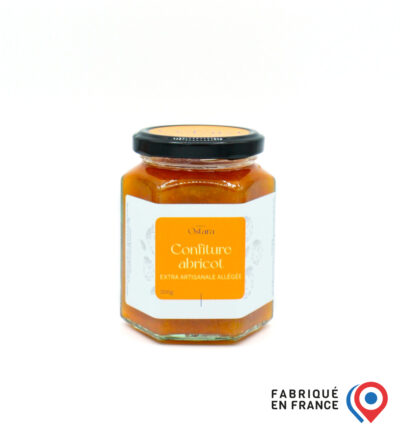 confiture abricot - confiture extra artisanale allégée - confiture allégée - confiture artisanale - abricots