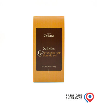 Sablés Chocolat Noir & Fleur de Sel