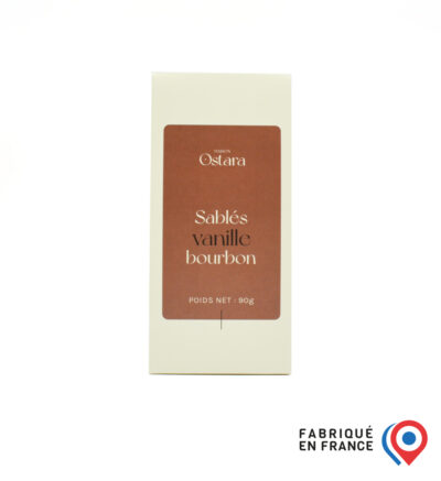 sablés vanille bourbon - sablés vanille bourbon bio - vanille bourbon - biscuits bio - biscuits - épicerie fine - agriculture biologique