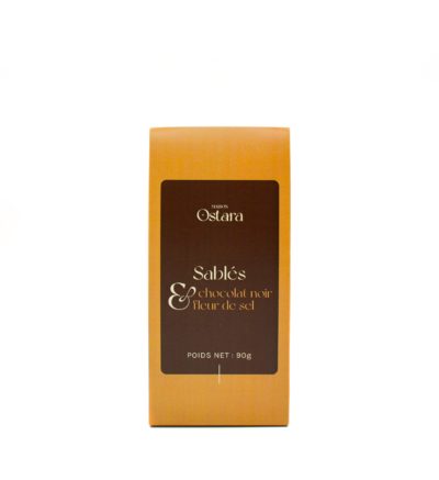 Sablés Chocolat Noir & Fleur de Sel