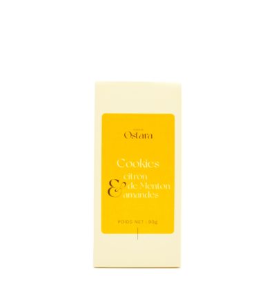 Cookies Citron de Menton & Amandes