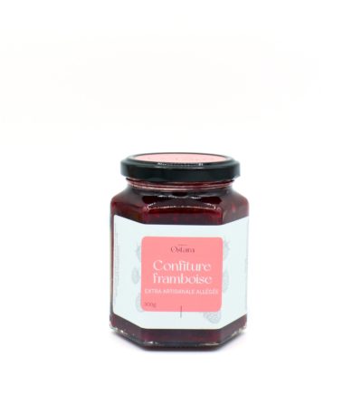 confiture extra artisanale allégée Framboise