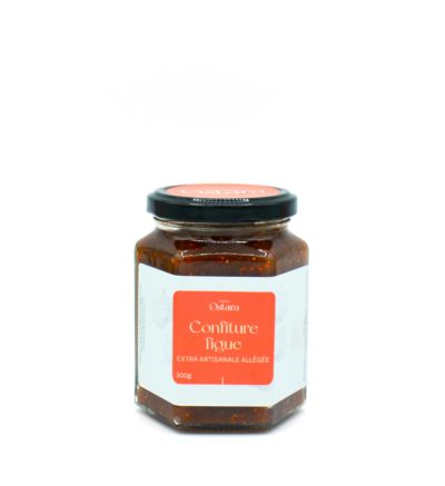 Confiture Extra Artisanale Allégée Figue