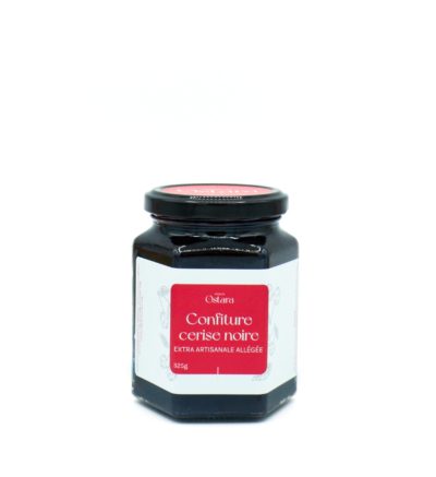 Confiture Extra Artisanale Allégée Cerise Noire