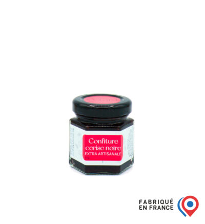 Mini Confiture Extra Artisanale Cerise Noire